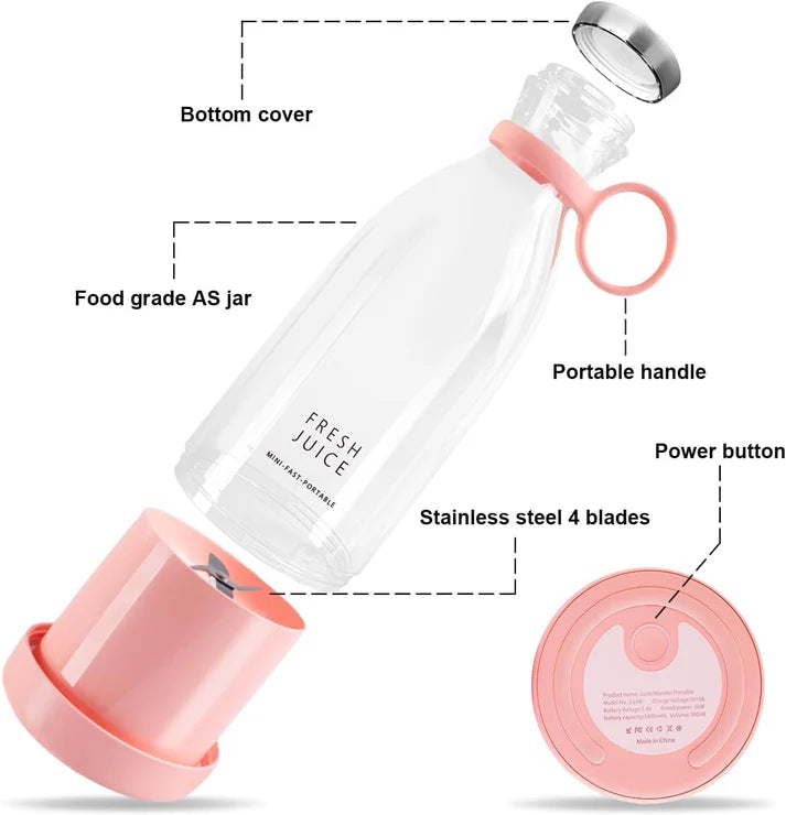 Travel Portable Mini Juice Blender(Now at 50% off)